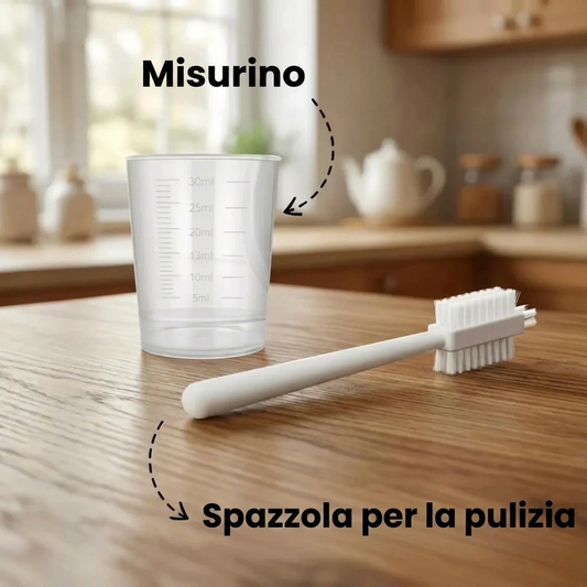 Spazzola + dosatore